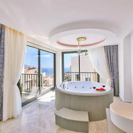 Honeymoon With Luxury Indoor And Outdoor Pools In Kalkan *