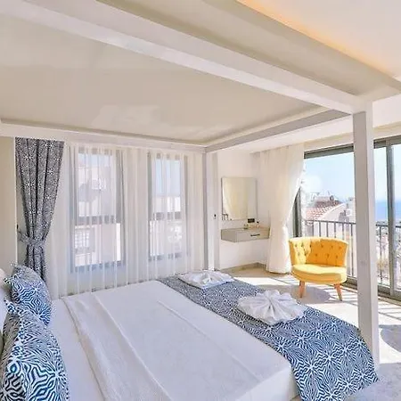 וילה Honeymoon With Luxury Indoor And Outdoor Pools In Kalkan