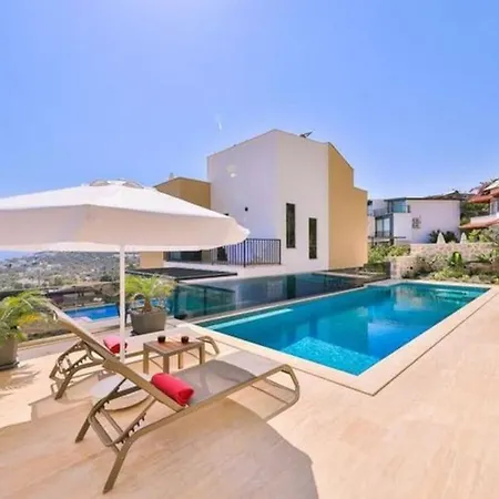 Honeymoon With Luxury Indoor And Outdoor Pools In Kalkan