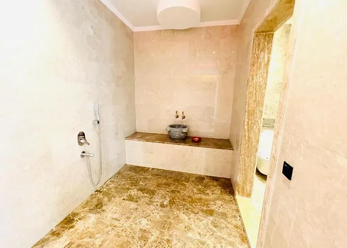 빌라 Honeymoon With Luxury Indoor And Outdoor Pools In Kalkan 카스