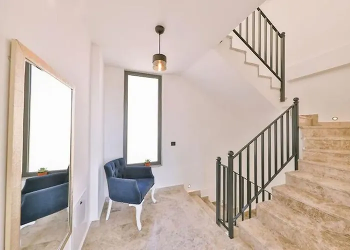 Honeymoon With Luxury Indoor And Outdoor Pools In Kalkan 빌라