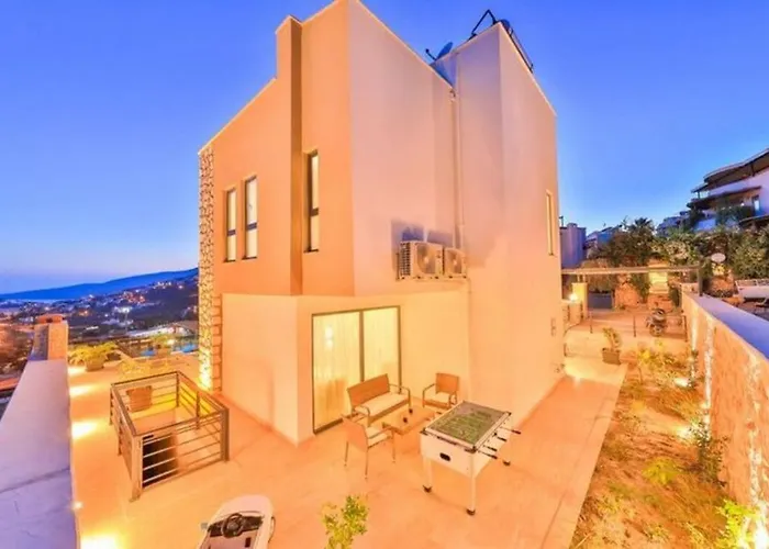 Honeymoon With Luxury Indoor And Outdoor Pools In Kalkan 빌라