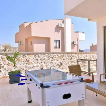 Honeymoon With Luxury Indoor And Outdoor Pools In Kalkan Villa *