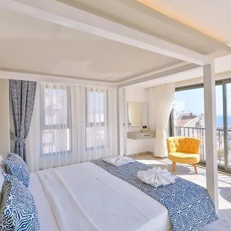Villa Honeymoon With Luxury Indoor And Outdoor Pools In Kalkan Kas