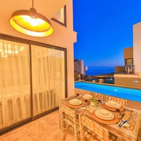 Honeymoon With Luxury Indoor And Outdoor Pools In Kalkan Kas